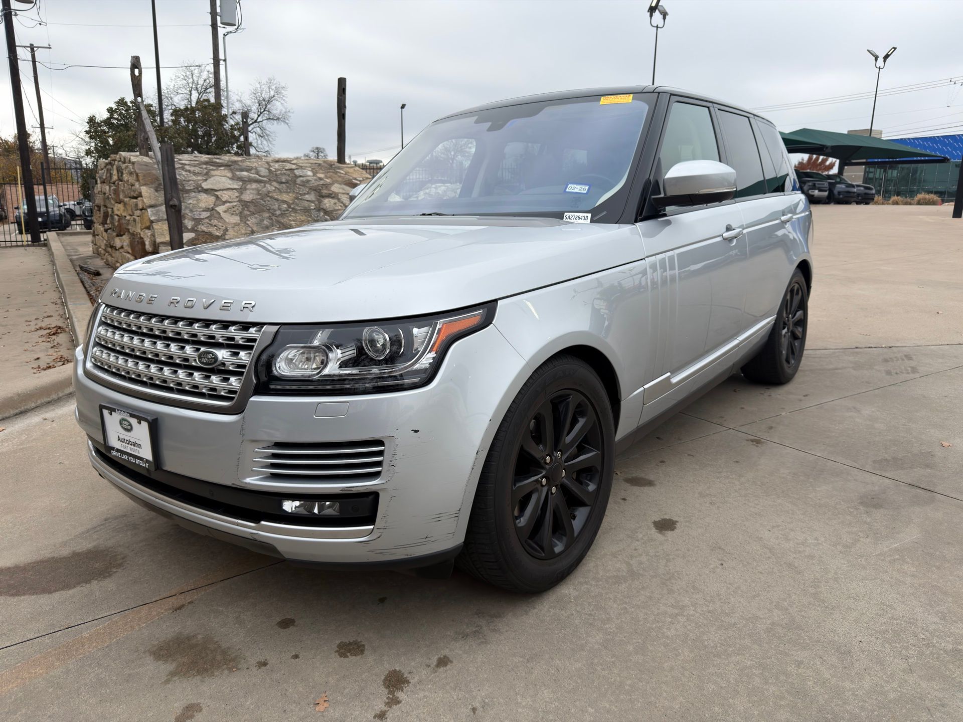 2016 Land Rover Range Rover HSE
