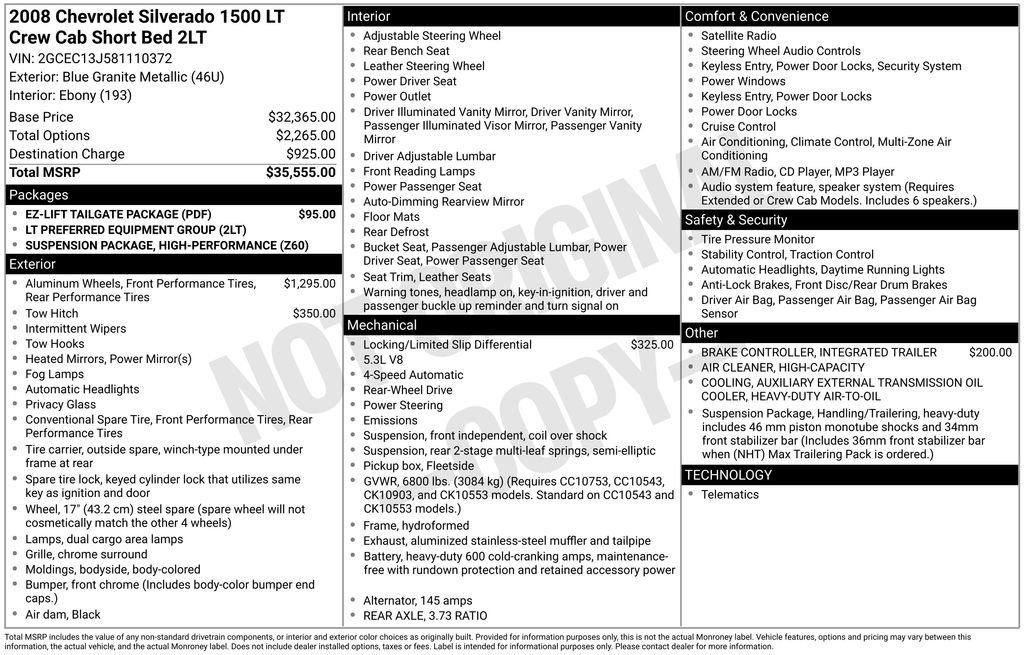 2008 Chevrolet Silverado 1500 2LT