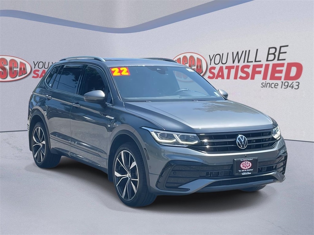 Used 2022 Gray Volkswagen 2.0T SEL R-Line image 1
