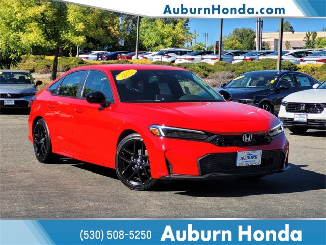 New 2025 Honda Civic Sport 4D Sedan in Auburn #2820039 | Auburn Honda
