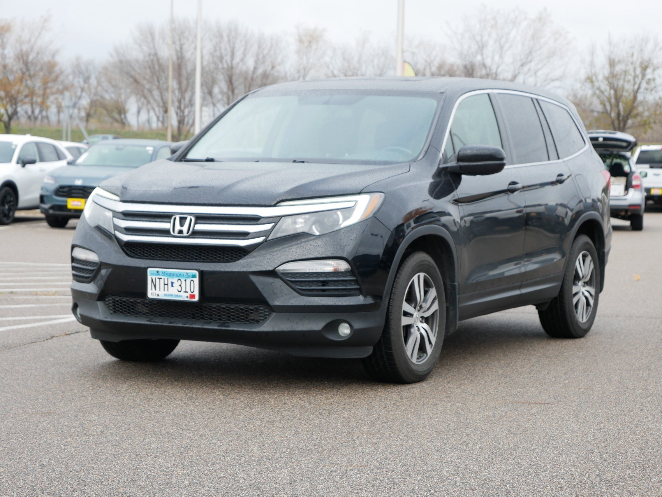 Used 2016 Honda Pilot EX-L with VIN 5FNYF6H56GB049106 for sale in Waite Park, Minnesota