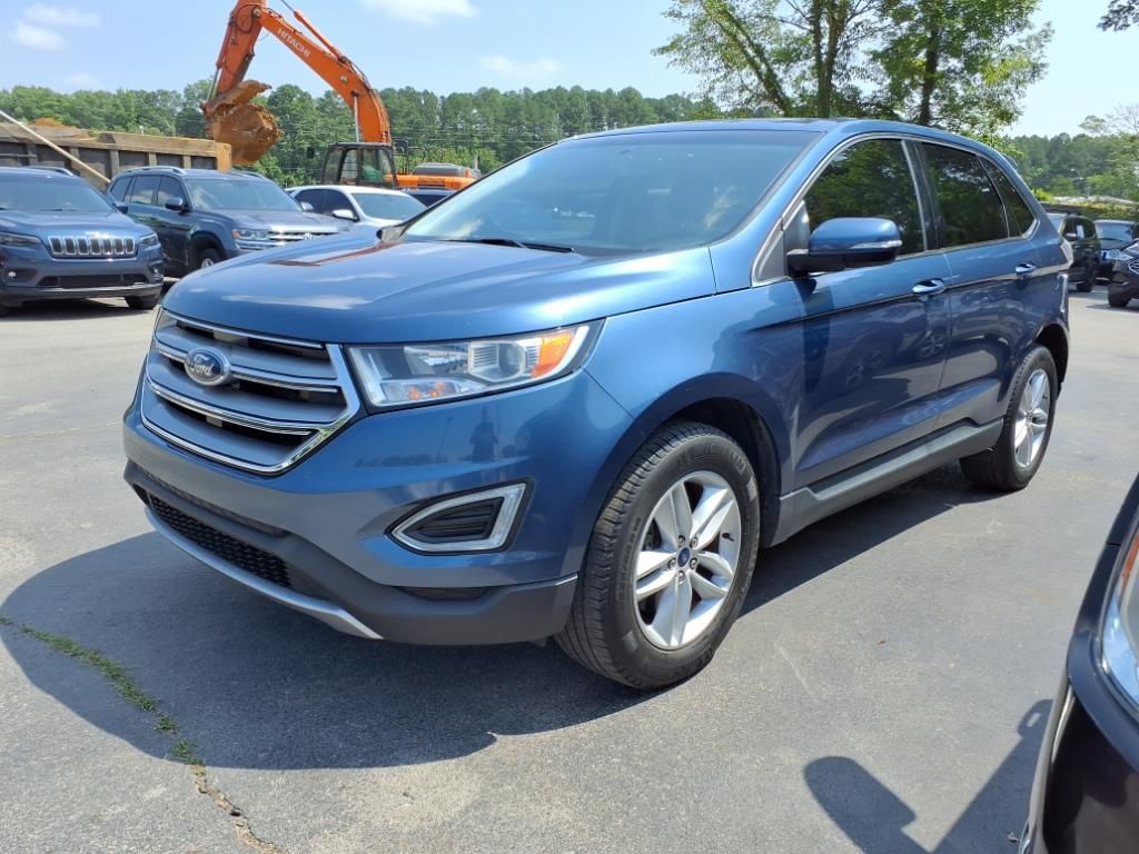 Used 2018 Ford Edge SEL with VIN 2FMPK4J97JBB99637 for sale in Hartselle, AL