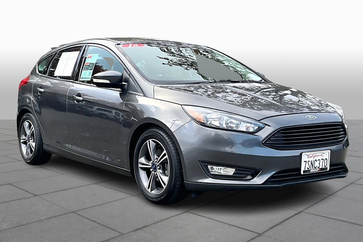 Used 2016 Ford Focus SE with VIN 1FADP3KE6GL225805 for sale in Folsom, CA