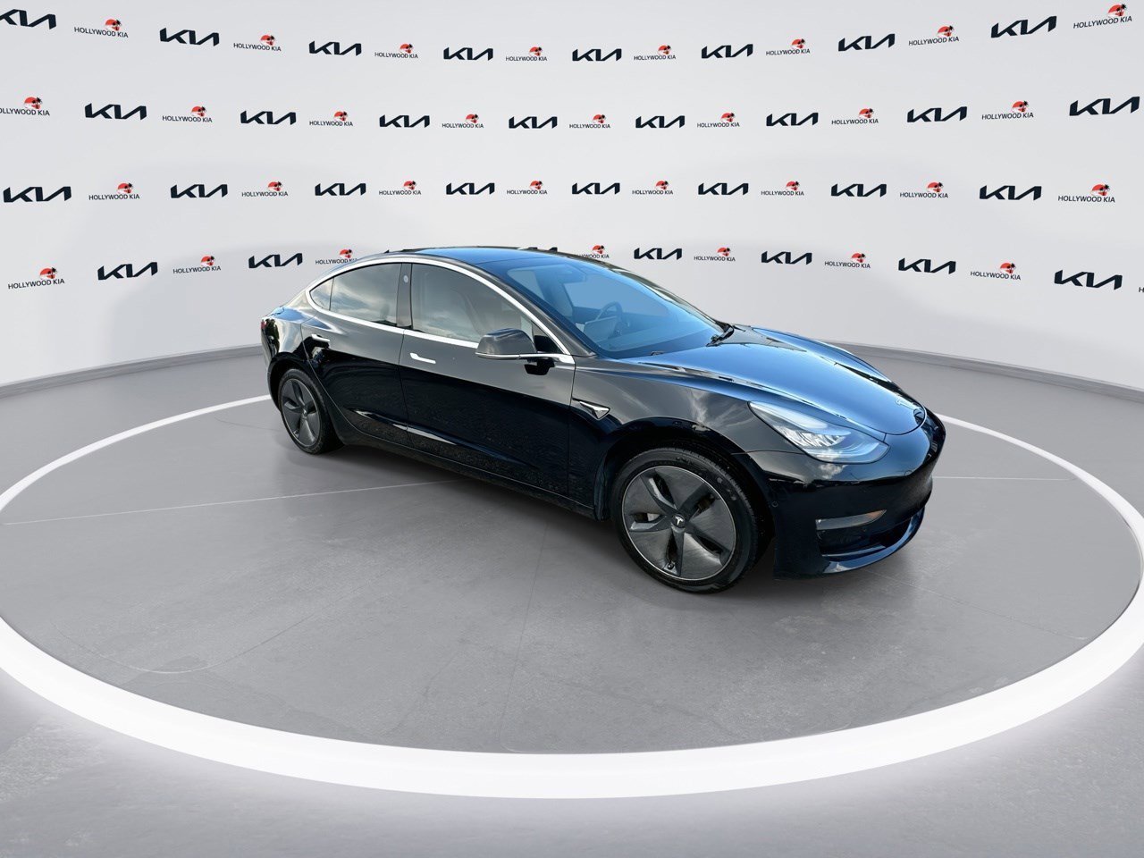 Used 2019 Tesla Model 3 Base with VIN 5YJ3E1EA1KF323449 for sale in Hollywood, FL