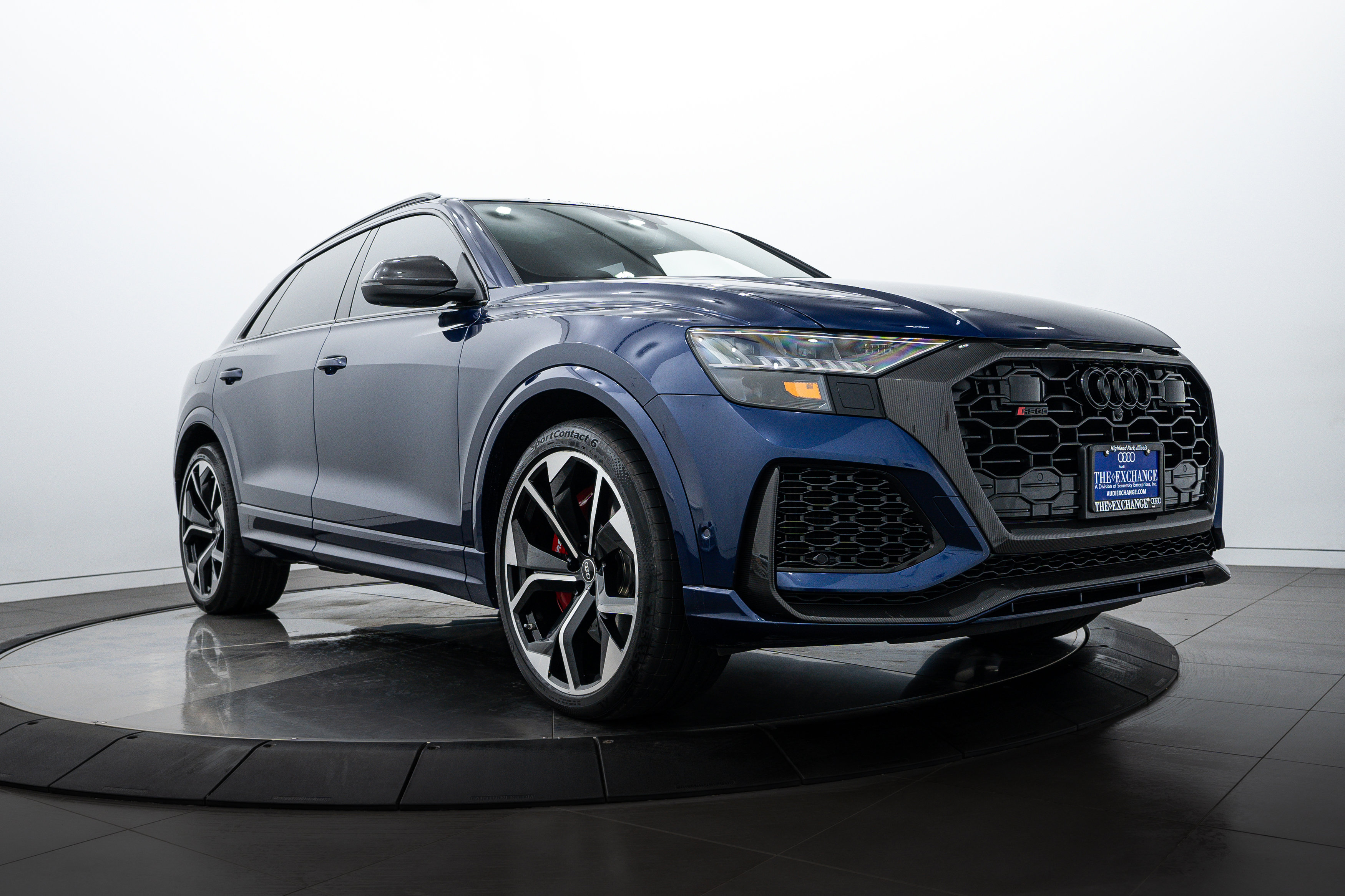 Used 2021 Navarra Blue Metallic Audi  image 1