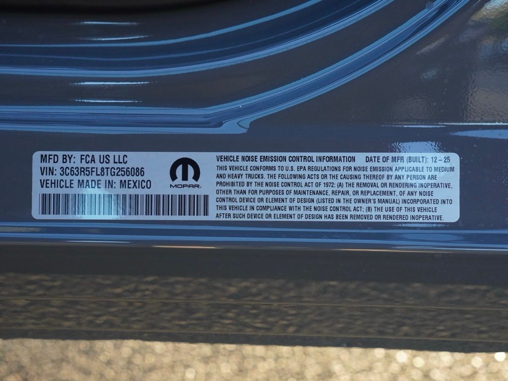 New 2026 Ceramic Gray Clear-Coat Exterior Paint RAM Laramie image 26