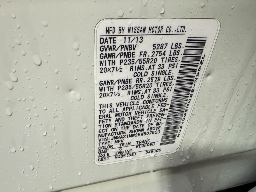 2014 NISSAN MURANO - Image 32