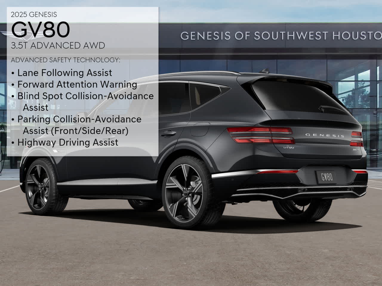 2025 Genesis GV80 3.5T Advanced photo 4