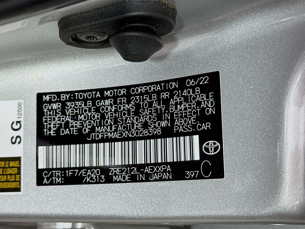 2022 Toyota Corolla XLE photo 30