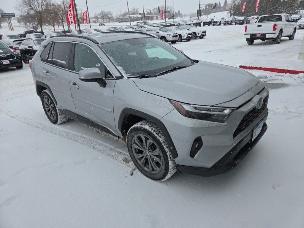 Used 2022 Toyota RAV4 XLE Premium with VIN 2T3B6RFV8NW033541 for sale in Fergus Falls, Minnesota
