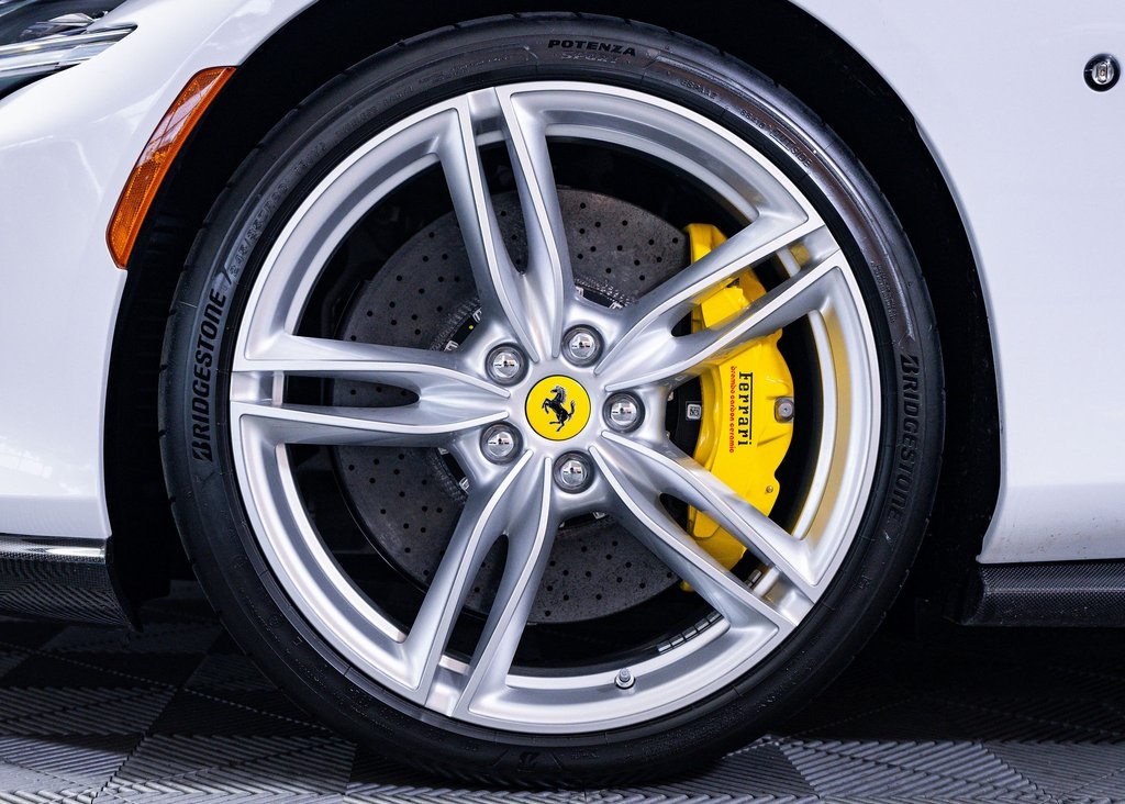 Certified Used 2025 White Ferrari Base image 9