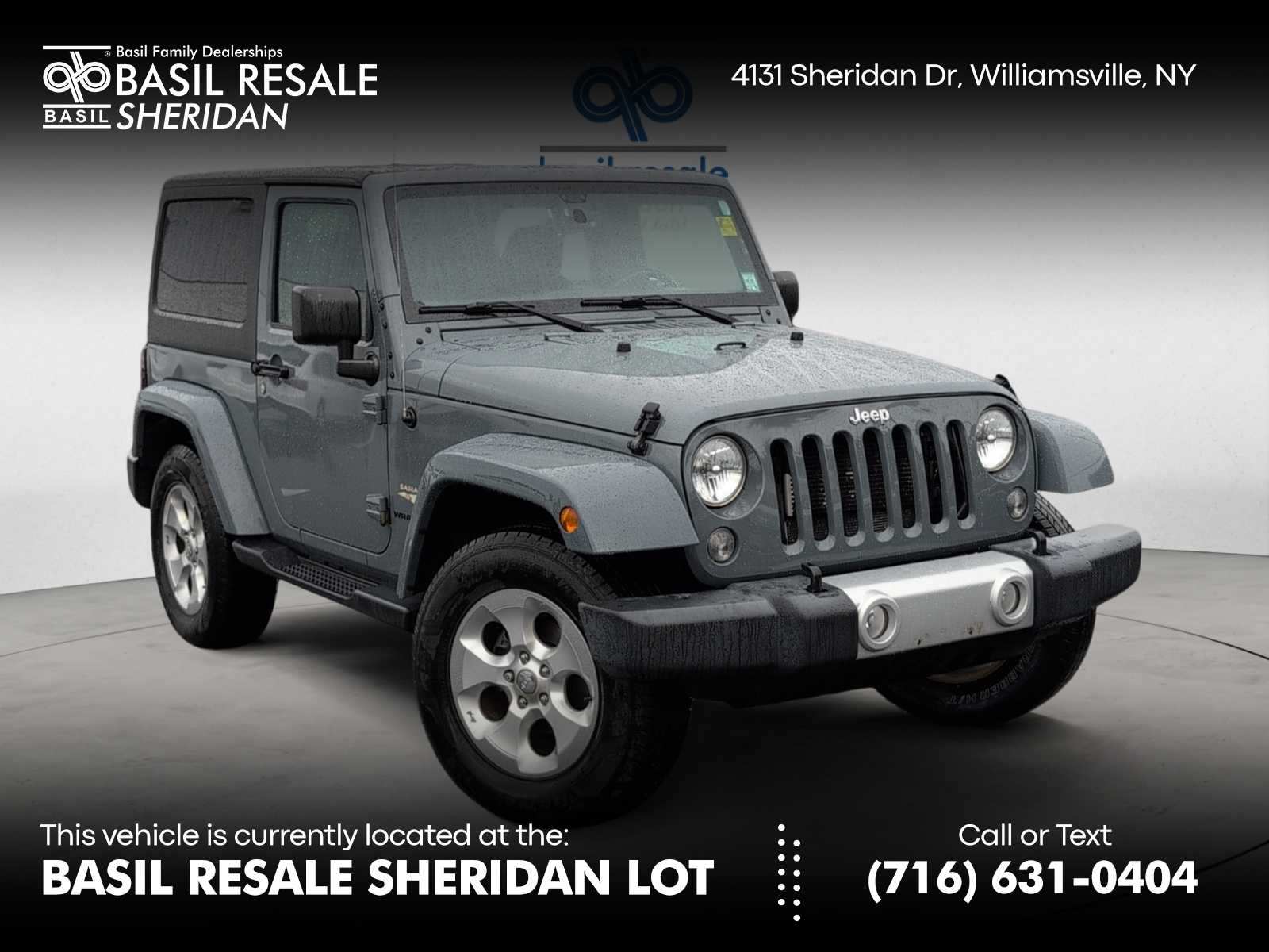 2015 Jeep Wrangler Sahara