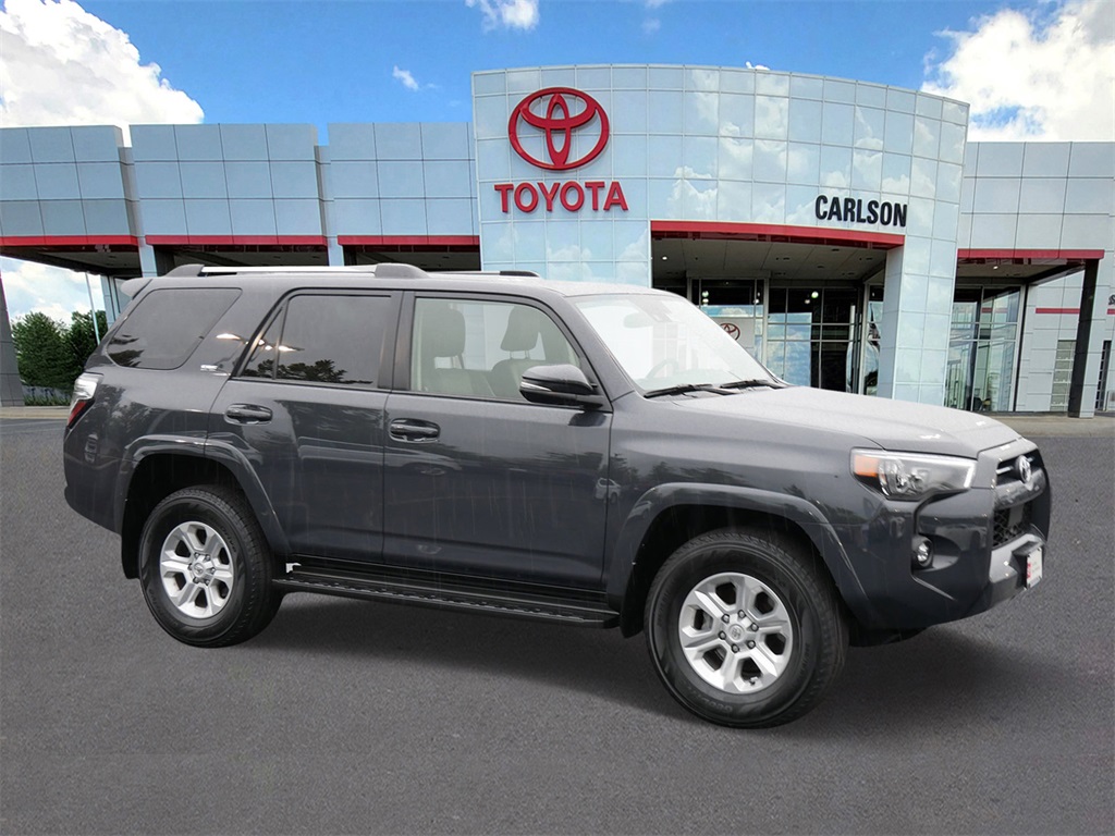 Certified 2024 Toyota 4Runner SR5 Premium with VIN JTENU5JR4R6286106 for sale in Minneapolis, Minnesota