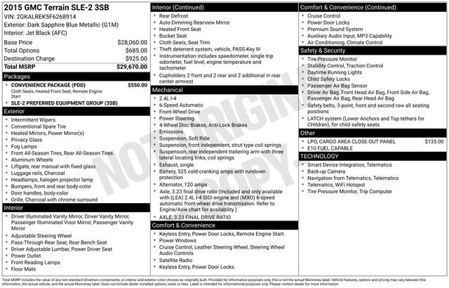 2015 GMC Terrain SLE-2's photo