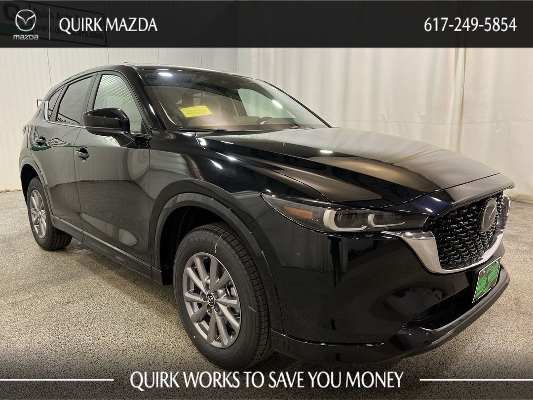 New 2025 Jet Black Mica Mazda 2.5 S Preferred Package image 1