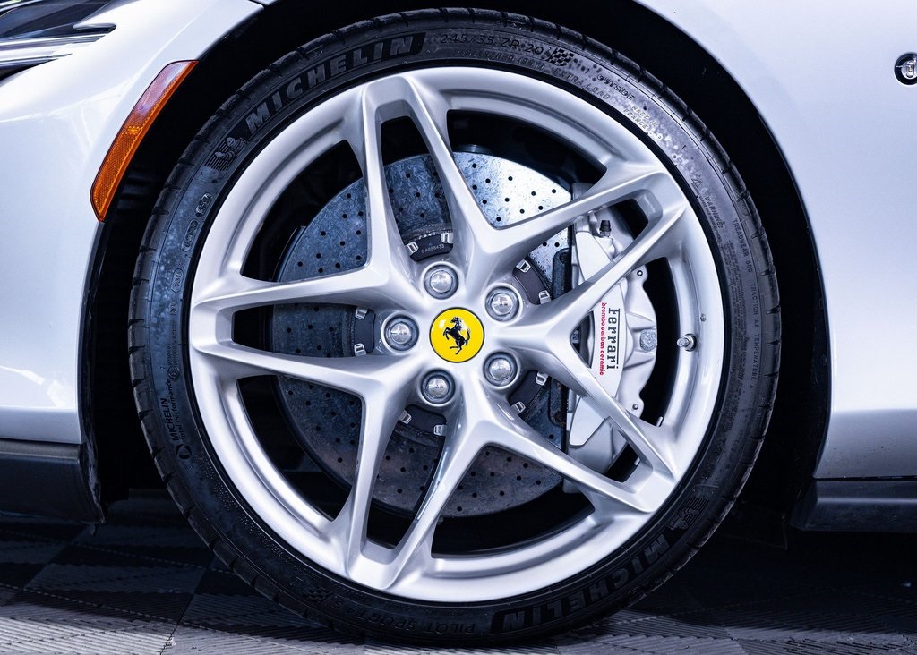 Certified Used 2022 Argento Nurburgring Metallic Ferrari Base image 5