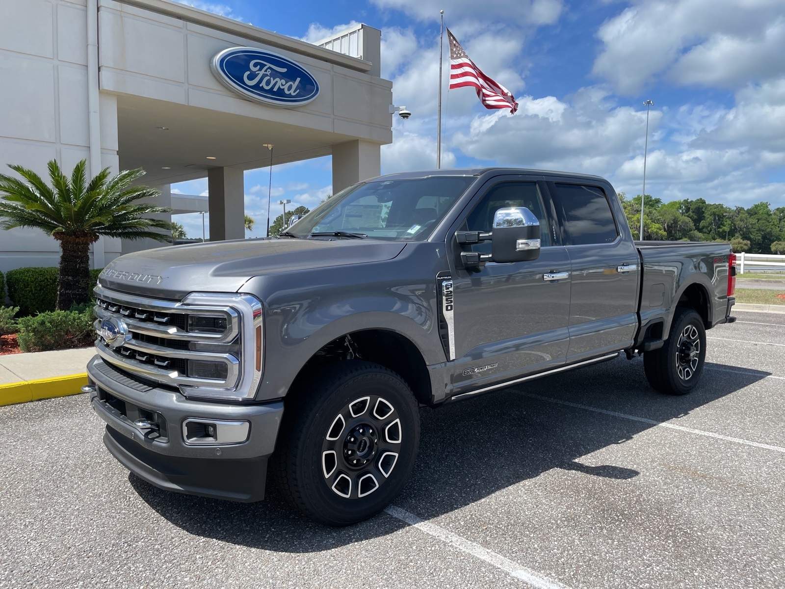 New 2024 Carbonized Gray Metallic Ford F-250® Platinum image 1