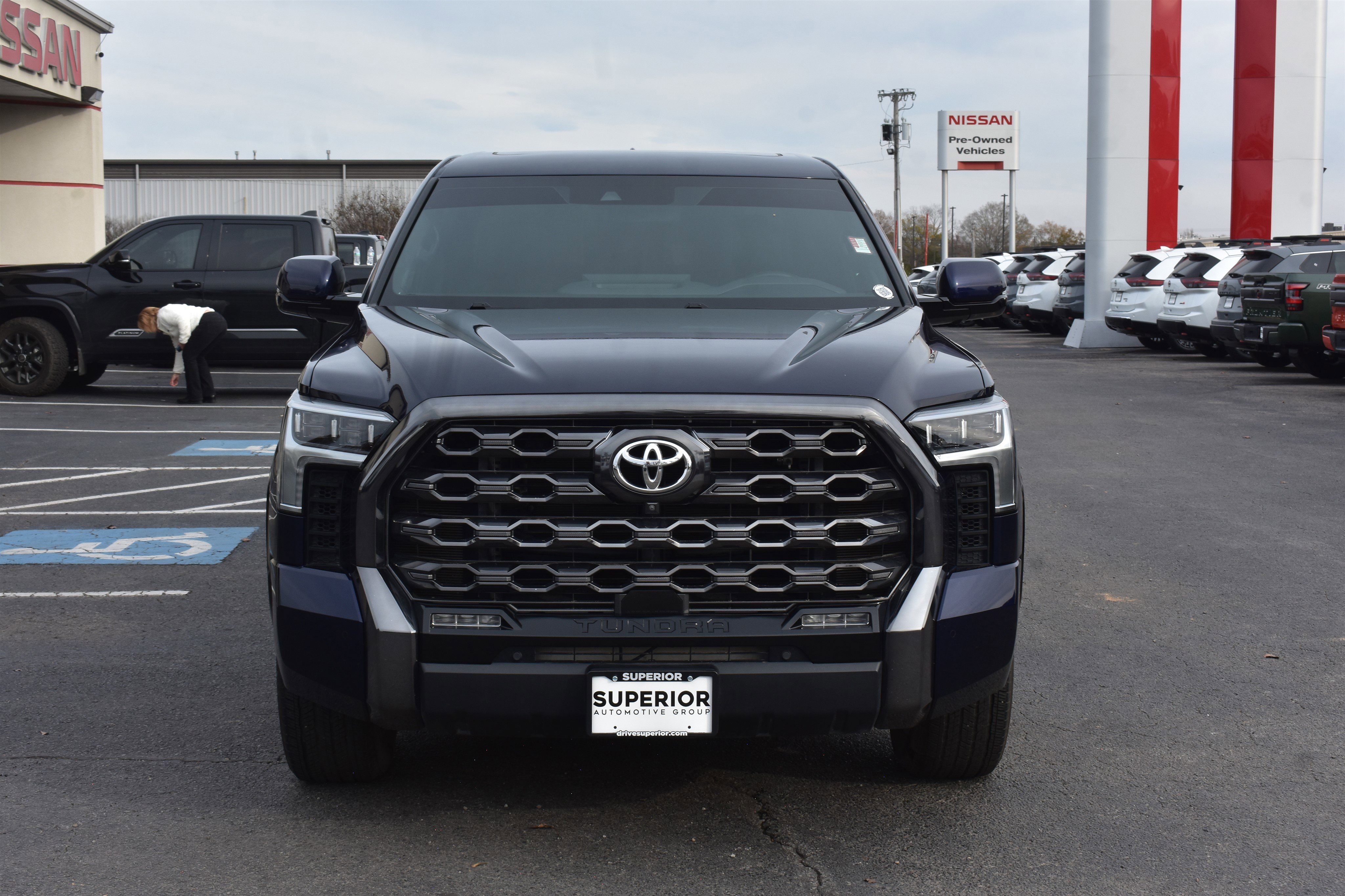 Used 2023 Toyota Tundra Platinum with VIN 5TFNA5AB7PX021798 for sale in Little Rock