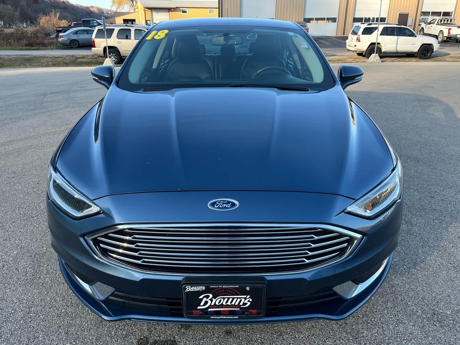 Used 2018 Ford Fusion SE with VIN 3FA6P0HDXJR203014 for sale in Guttenberg, IA