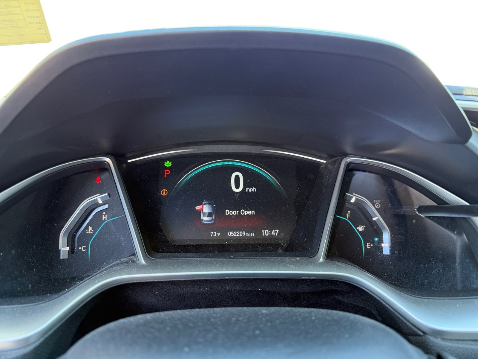 2018 Honda Civic EX-L photo 11