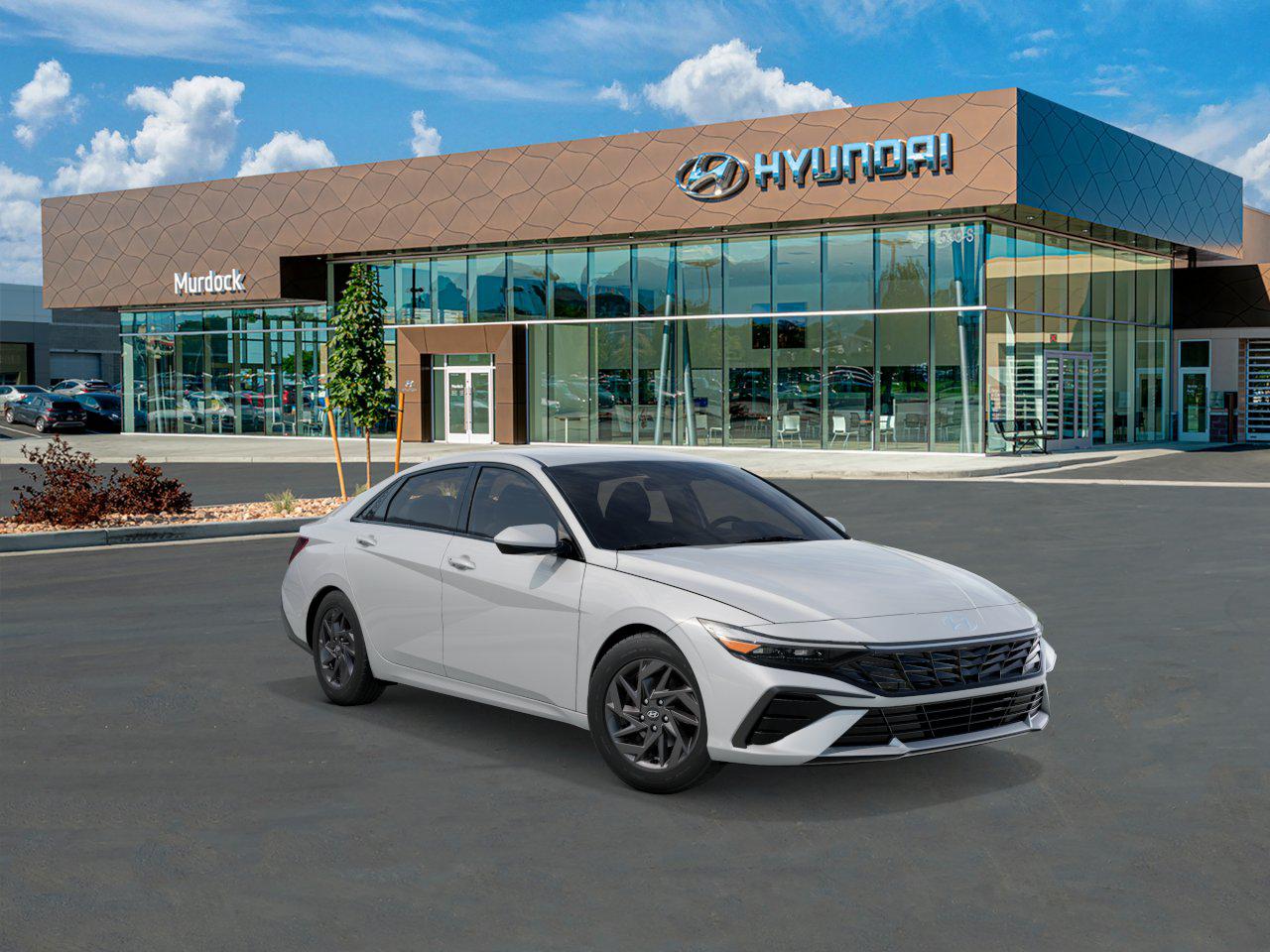 2025 Hyundai Elantra Hybrid Blue photo 2