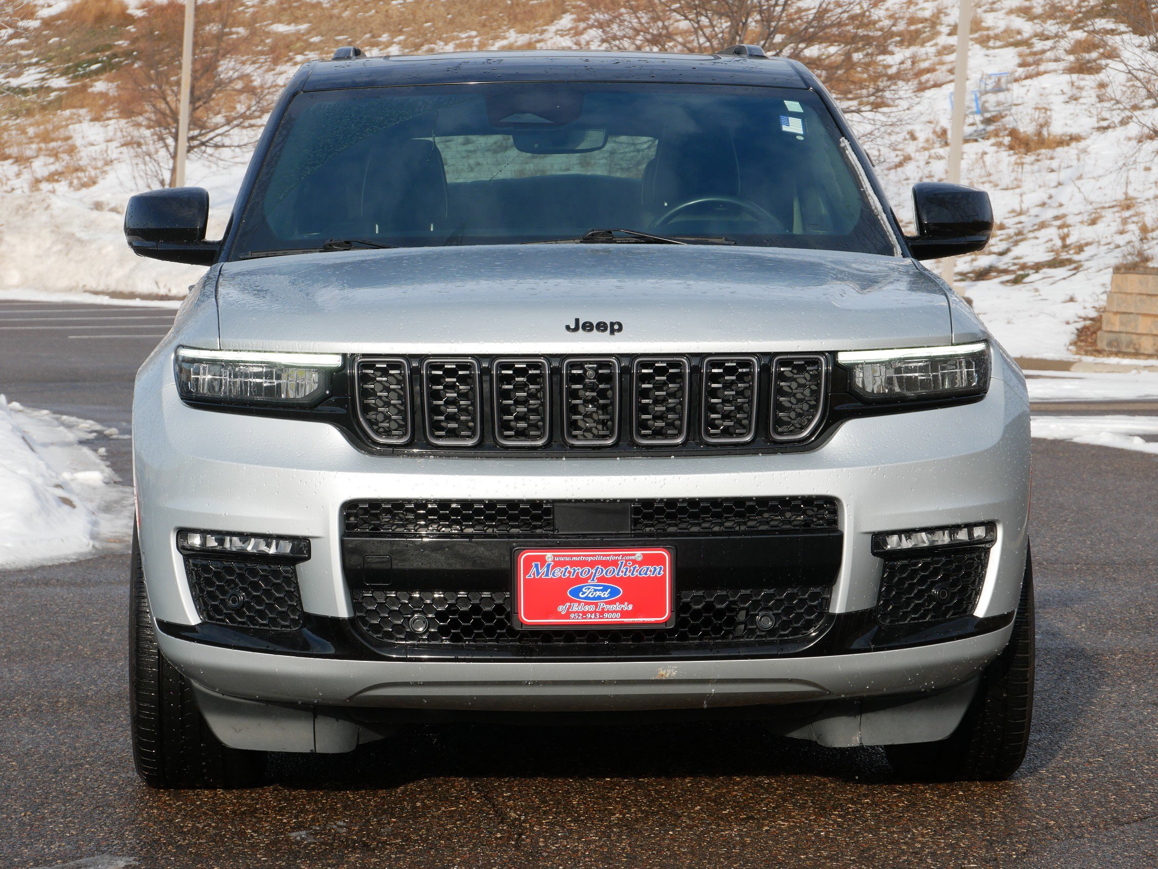 Certified 2023 Jeep Grand Cherokee L Summit Reserve with VIN 1C4RJKET0P8779706 for sale in Eden Prairie, Minnesota