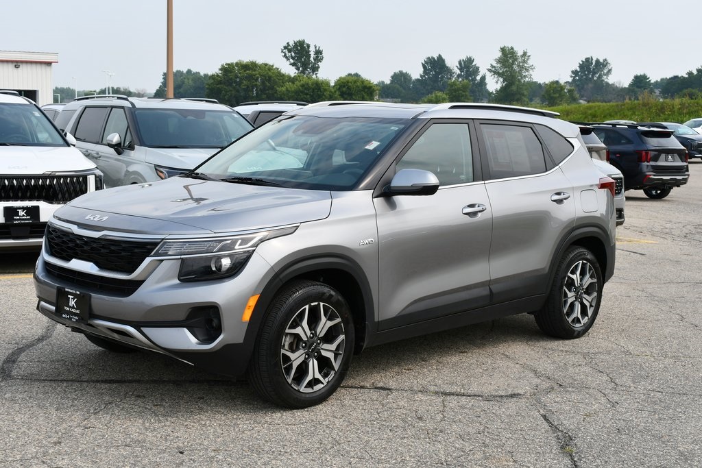 Certified 2022 Kia Seltos EX with VIN KNDERCAA7N7302551 for sale in Rochester, Minnesota