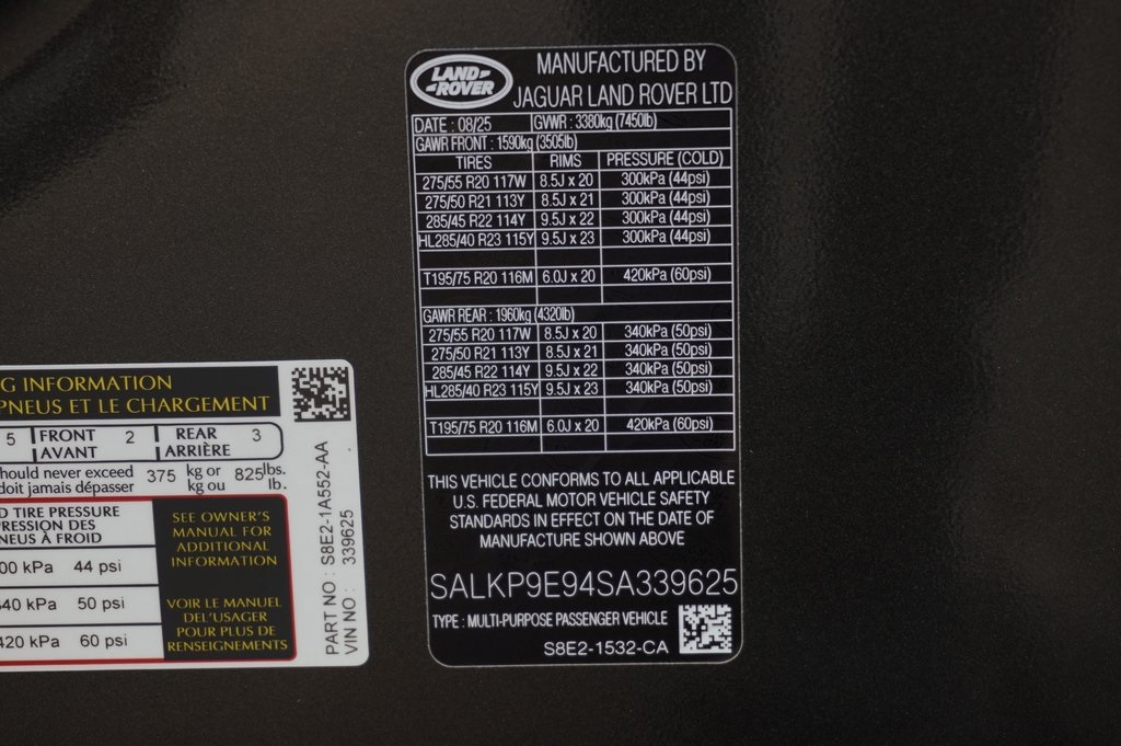 2025 LAND ROVER RANGE ROVER - Image 35