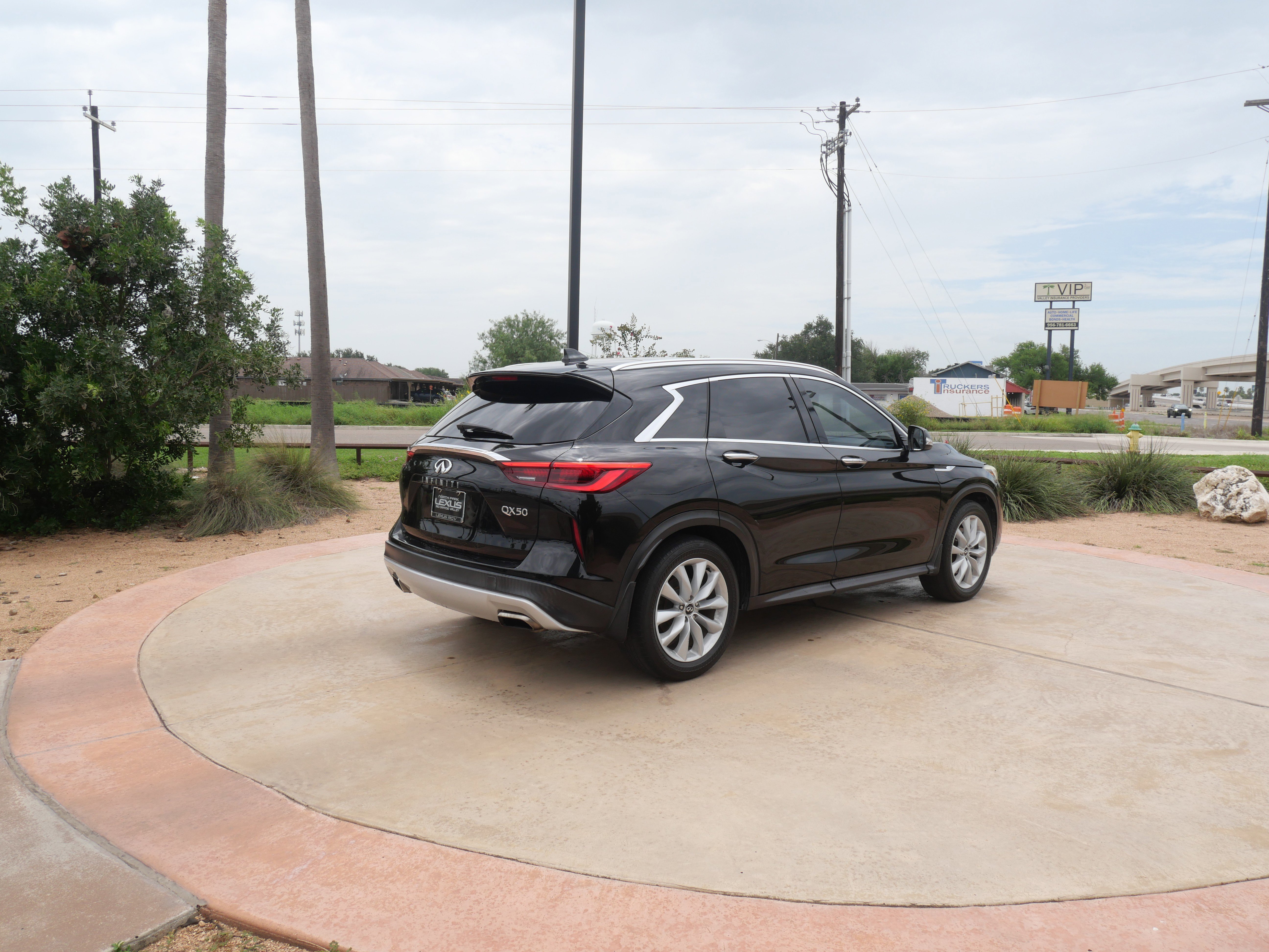 Used 2019 INFINITI QX50 Luxe with VIN 3PCAJ5M15KF107826 for sale in San Juan, TX