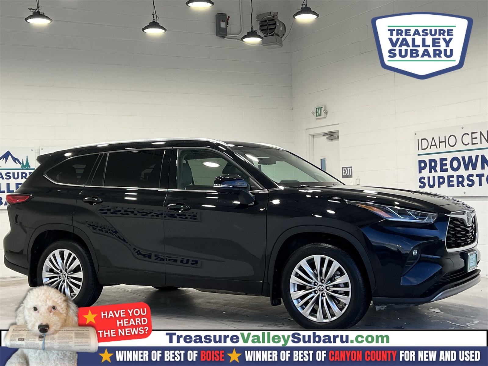 2023 Toyota Highlander Platinum's photo