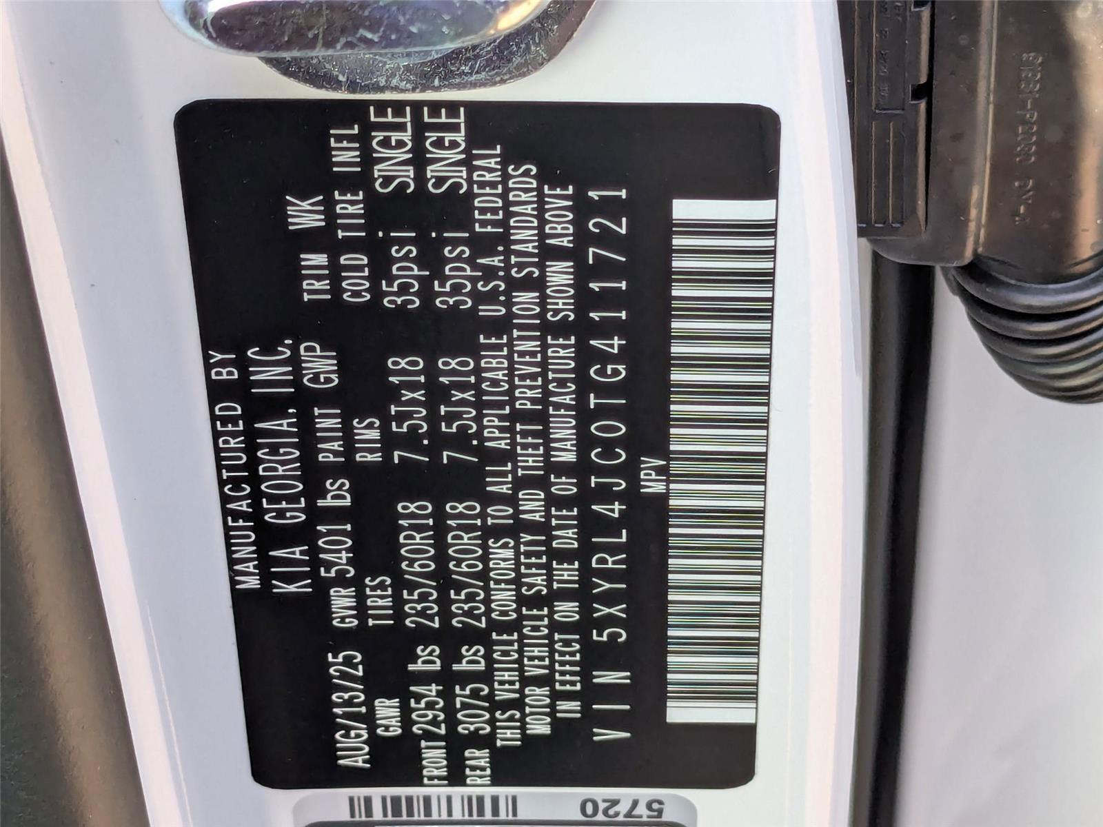2026 Kia Sorento S photo 35