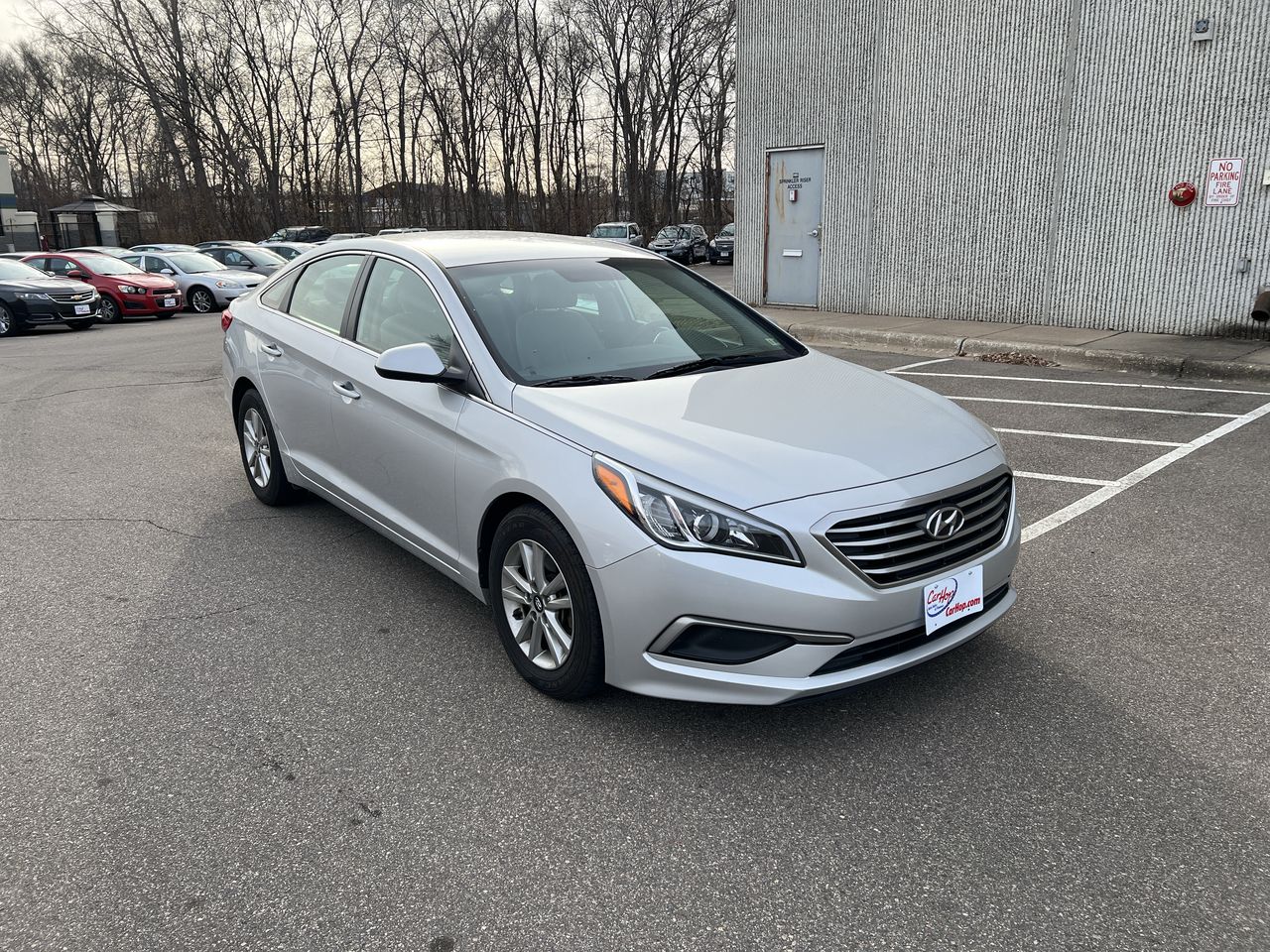 Used 2017 Silver Hyundai Sedan 4D image 1