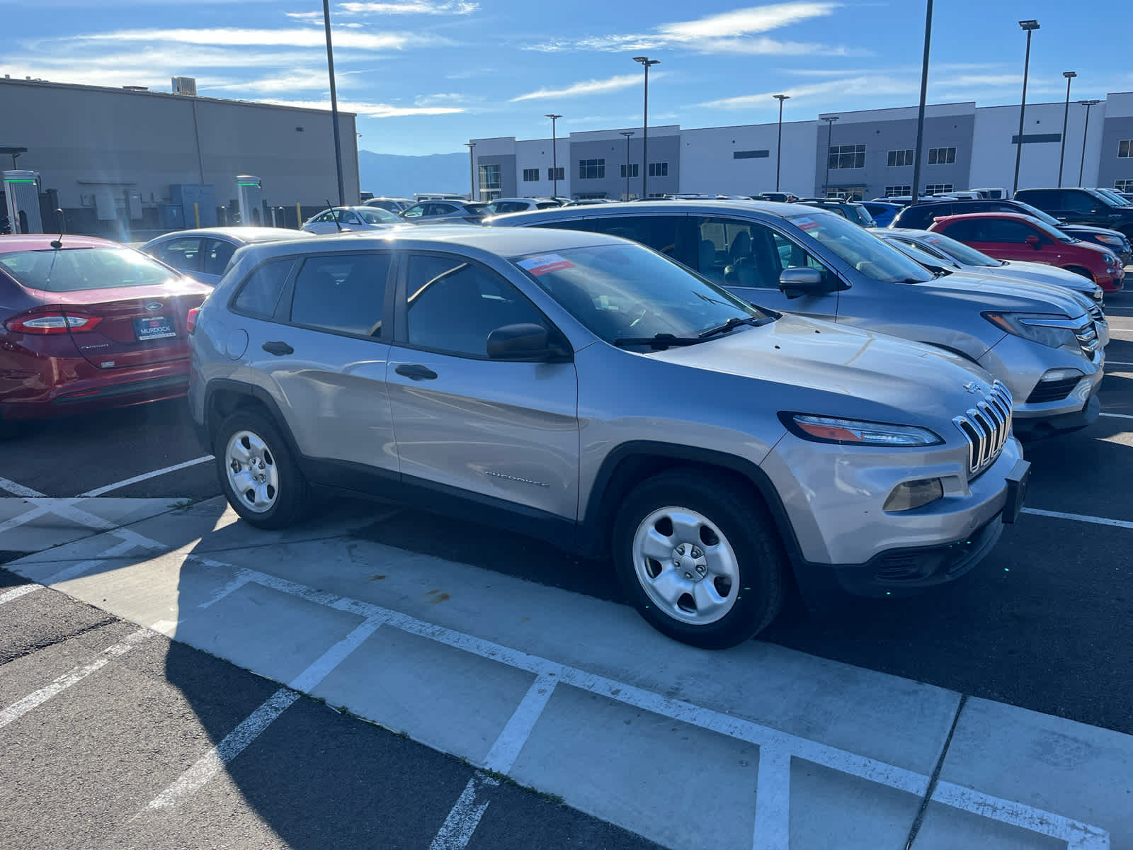 Used 2015 Jeep Cherokee Sport with VIN 1C4PJMAB4FW545093 for sale in Logan, UT