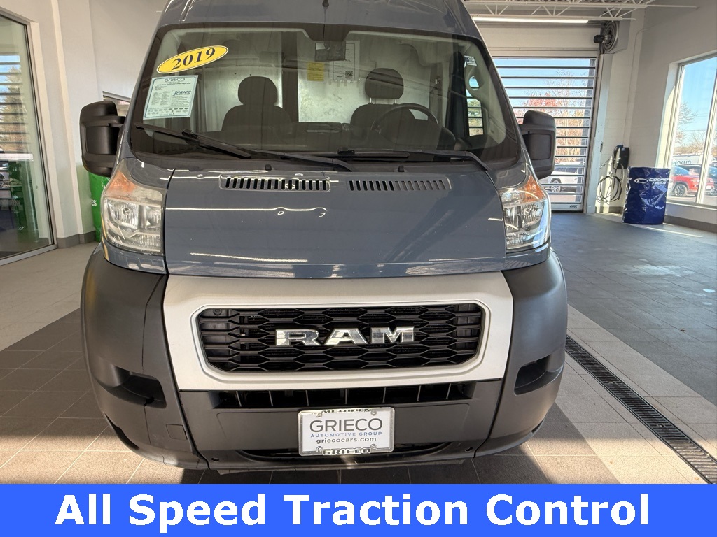 Used 2019 RAM ProMaster Cargo Van Base with VIN 3C6URVJG7KE564052 for sale in Methuen, MA