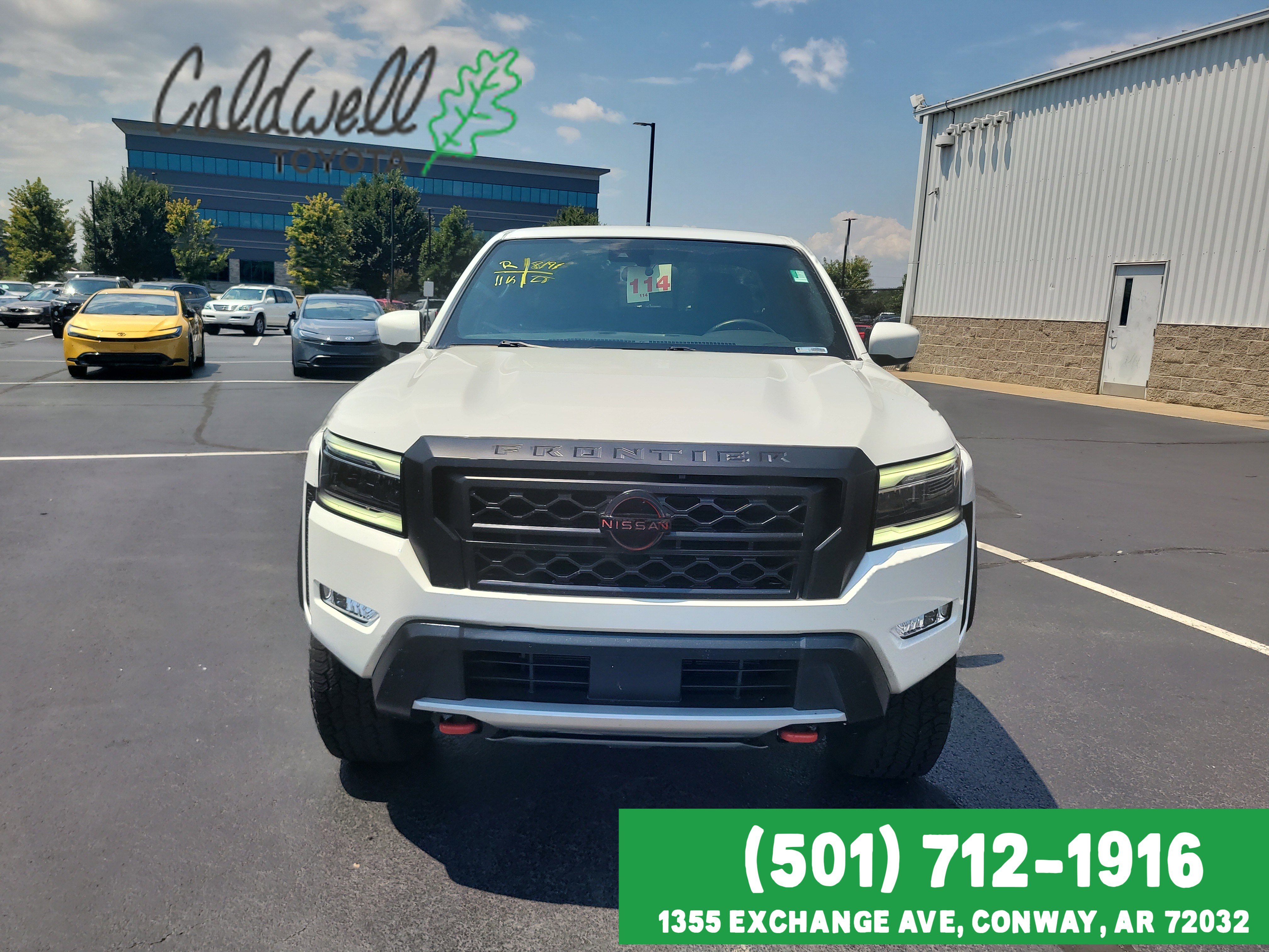 Used 2024 Nissan Frontier PRO-4X with VIN 1N6ED1EK5RN655973 for sale in Little Rock