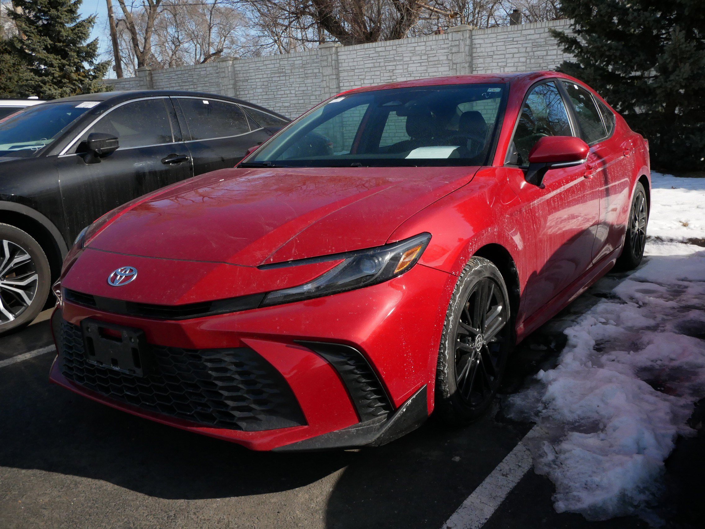 Used 2025 Toyota Camry SE with VIN 4T1DAACKXSU004257 for sale in Brooklyn Center, Minnesota
