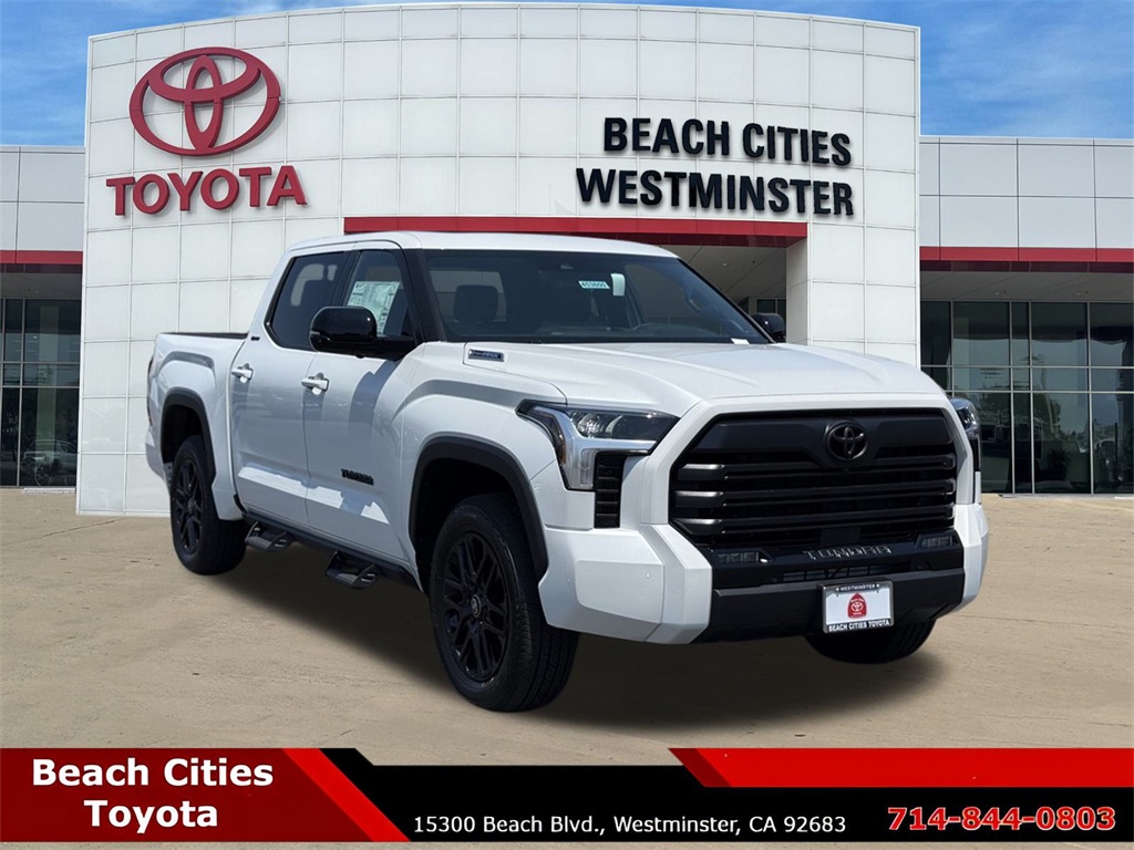 New 2025 Wind Chill Pearl [extra_cost_color] Toyota Limited i-FORCE MAX image 1