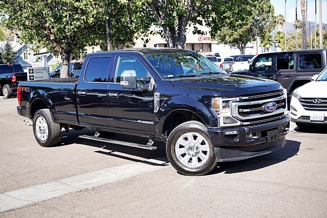 Used 2021 Black Ford Platinum image 2