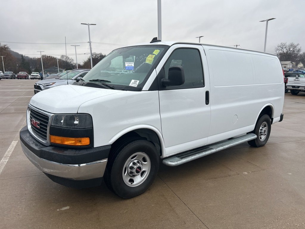 Used 2024 GMC Savana Cargo Work Van with VIN 1GTW7AFP4R1157442 for sale in Winona, Minnesota