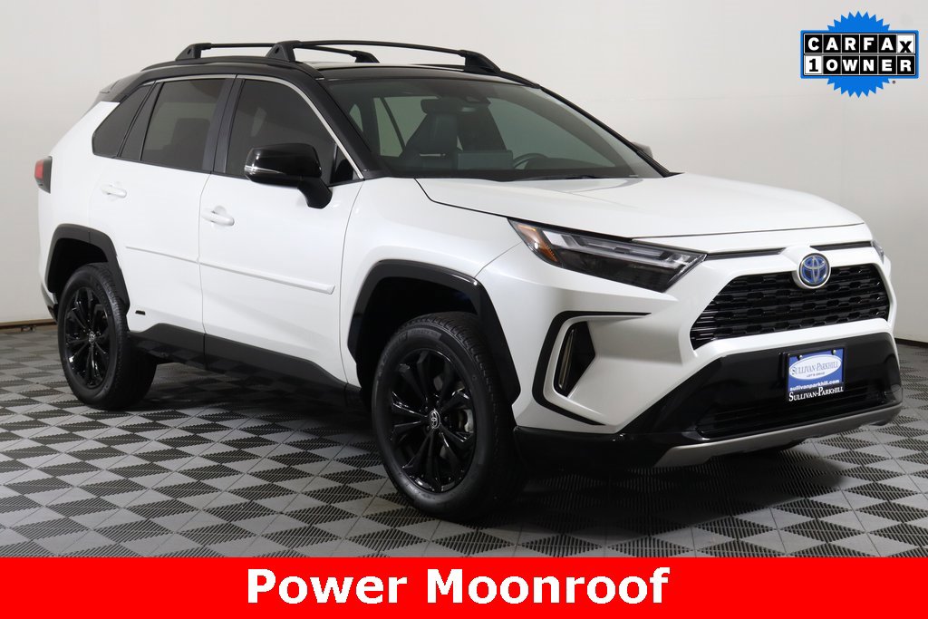 Used 2024 White Toyota Hybrid XSE image 1