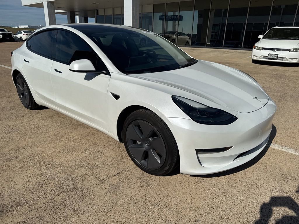Used 2023 Tesla Model 3 Base with VIN 5YJ3E1EA6PF480403 for sale in Fort Worth, TX