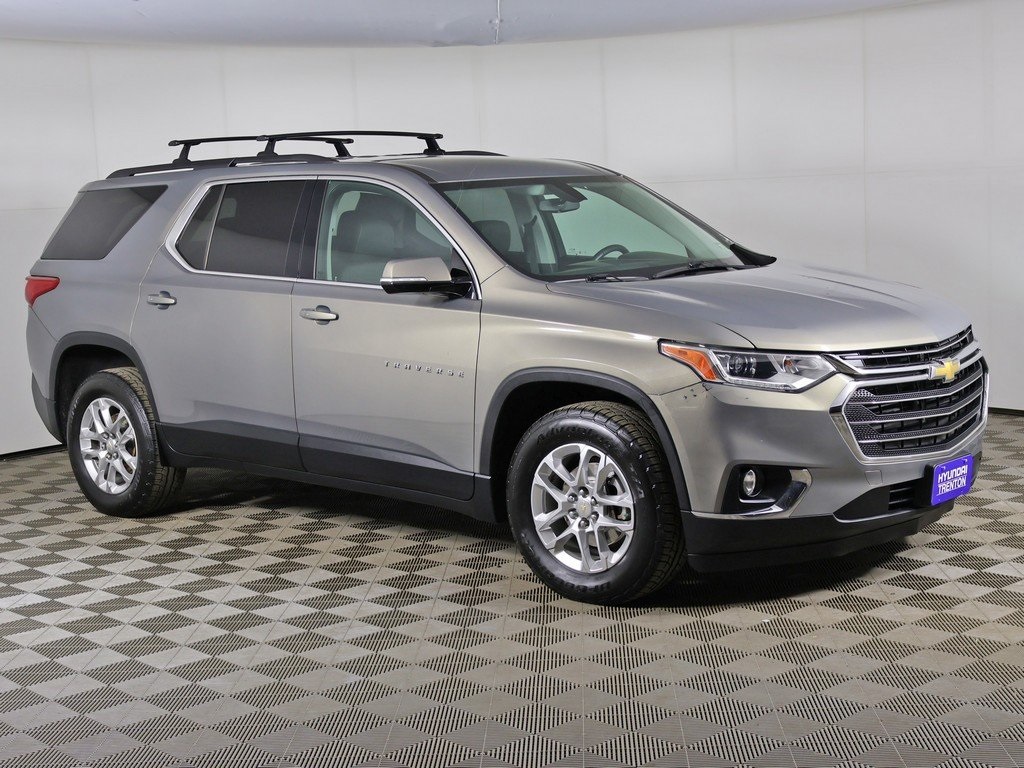 Used 2019 Chevrolet Traverse 1LT with VIN 1GNEVGKWXKJ180416 for sale in Ewing Township, NJ