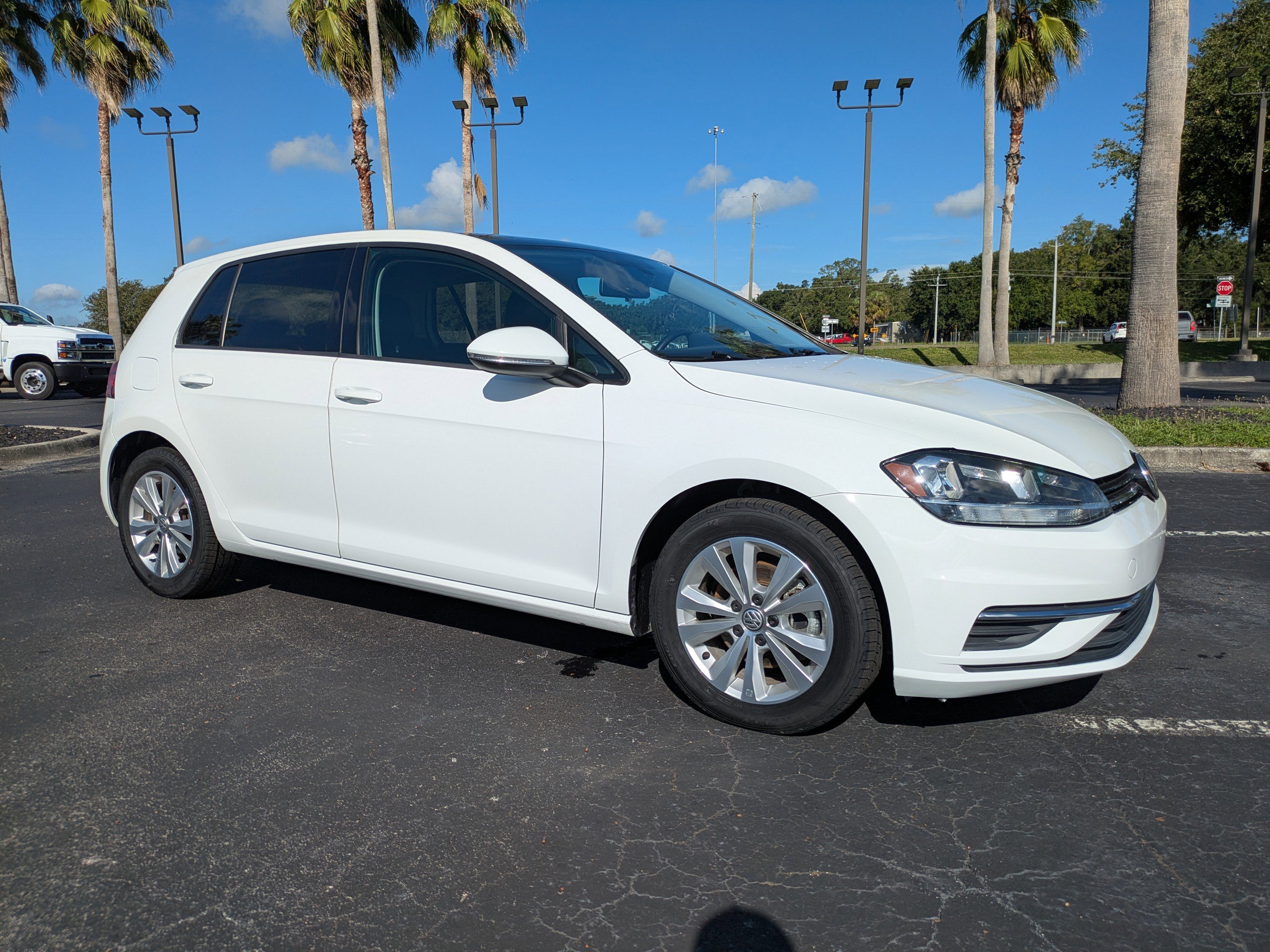 Used 2021 Volkswagen Golf TSI with VIN 3VWG57AU8MM012455 for sale in Plant City, FL
