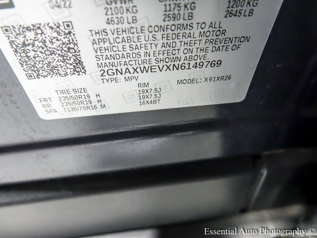 2022 CHEVROLET EQUINOX - Image 34