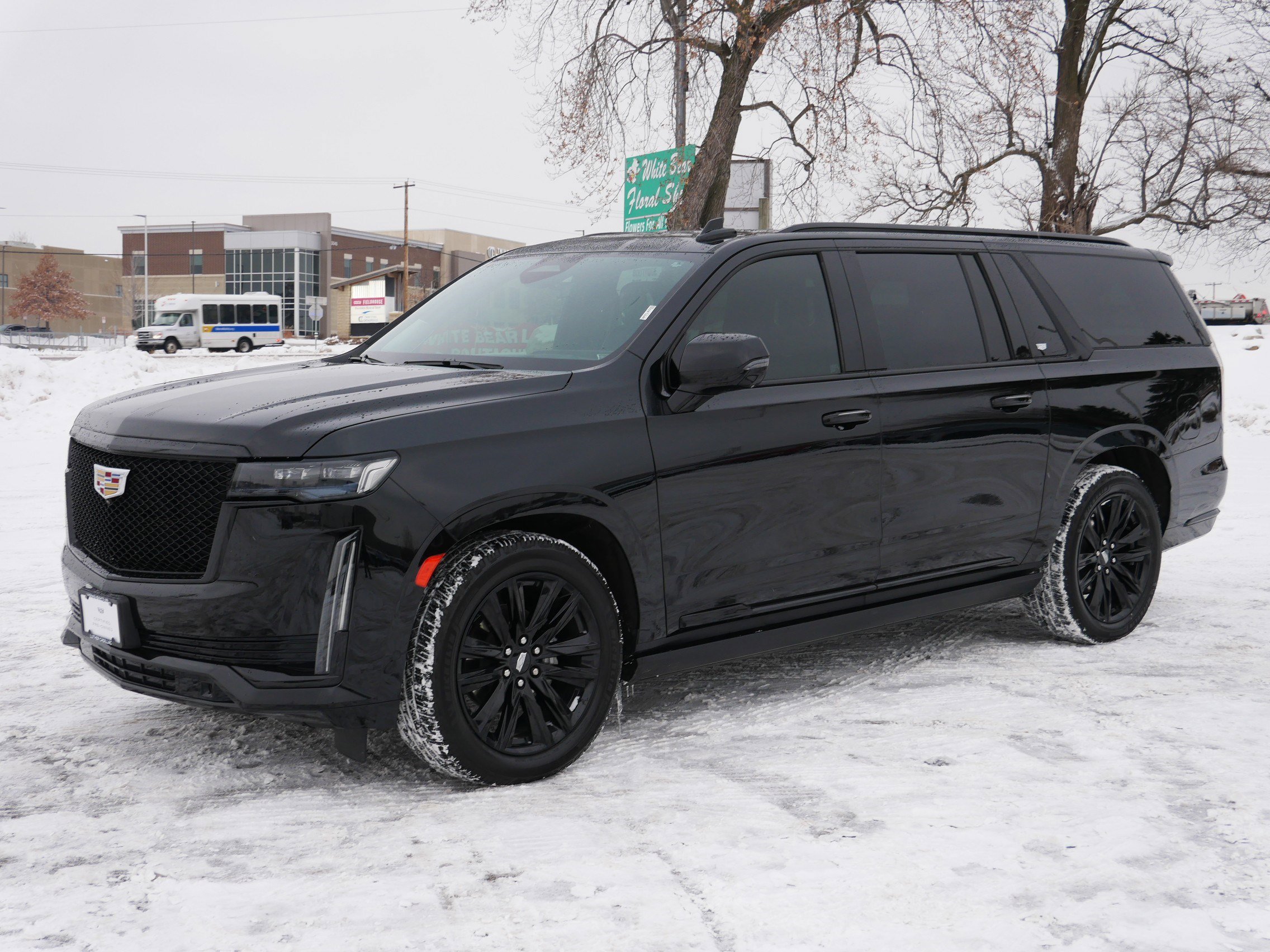 Certified 2021 Cadillac Escalade ESV Sport Platinum with VIN 1GYS4RKL3MR367818 for sale in Vadnais Heights, Minnesota