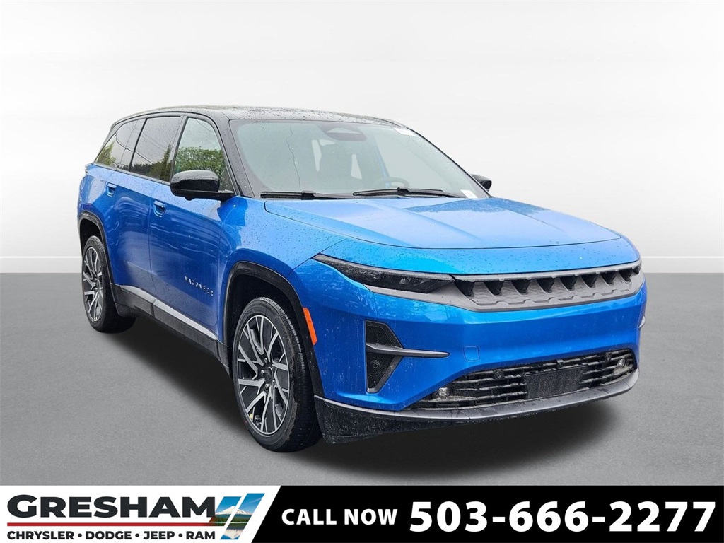 New 2025 Hydro Blue Pearl-Coat Exterior Paint Jeep Limited image 1