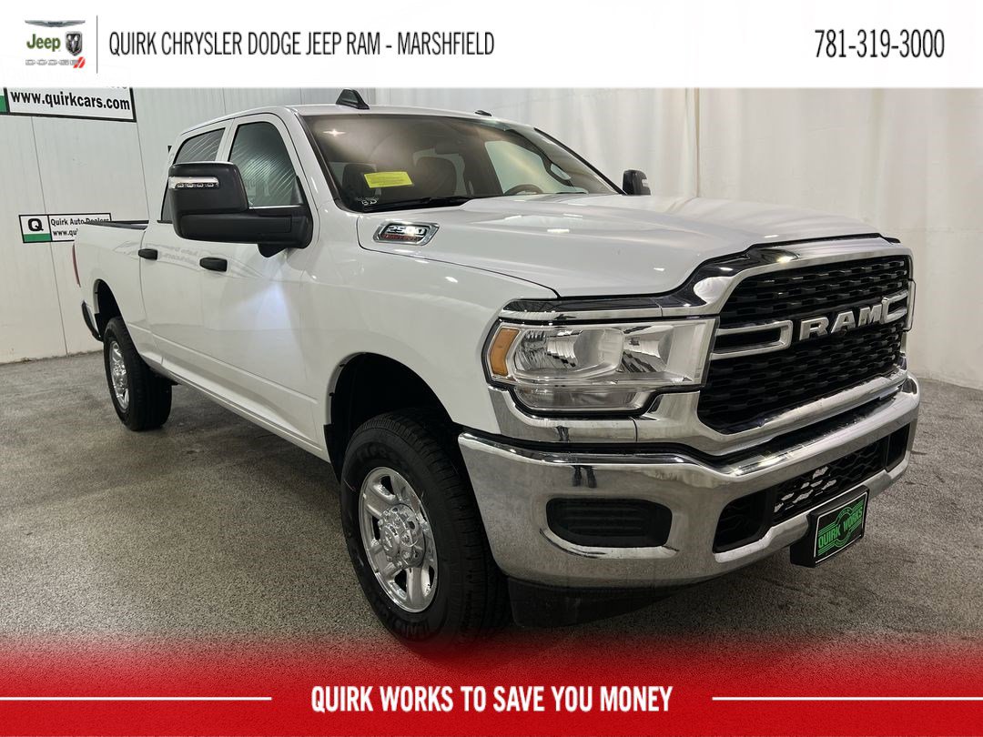 New 2024 Bright White Clearcoat Ram Tradesman image 1