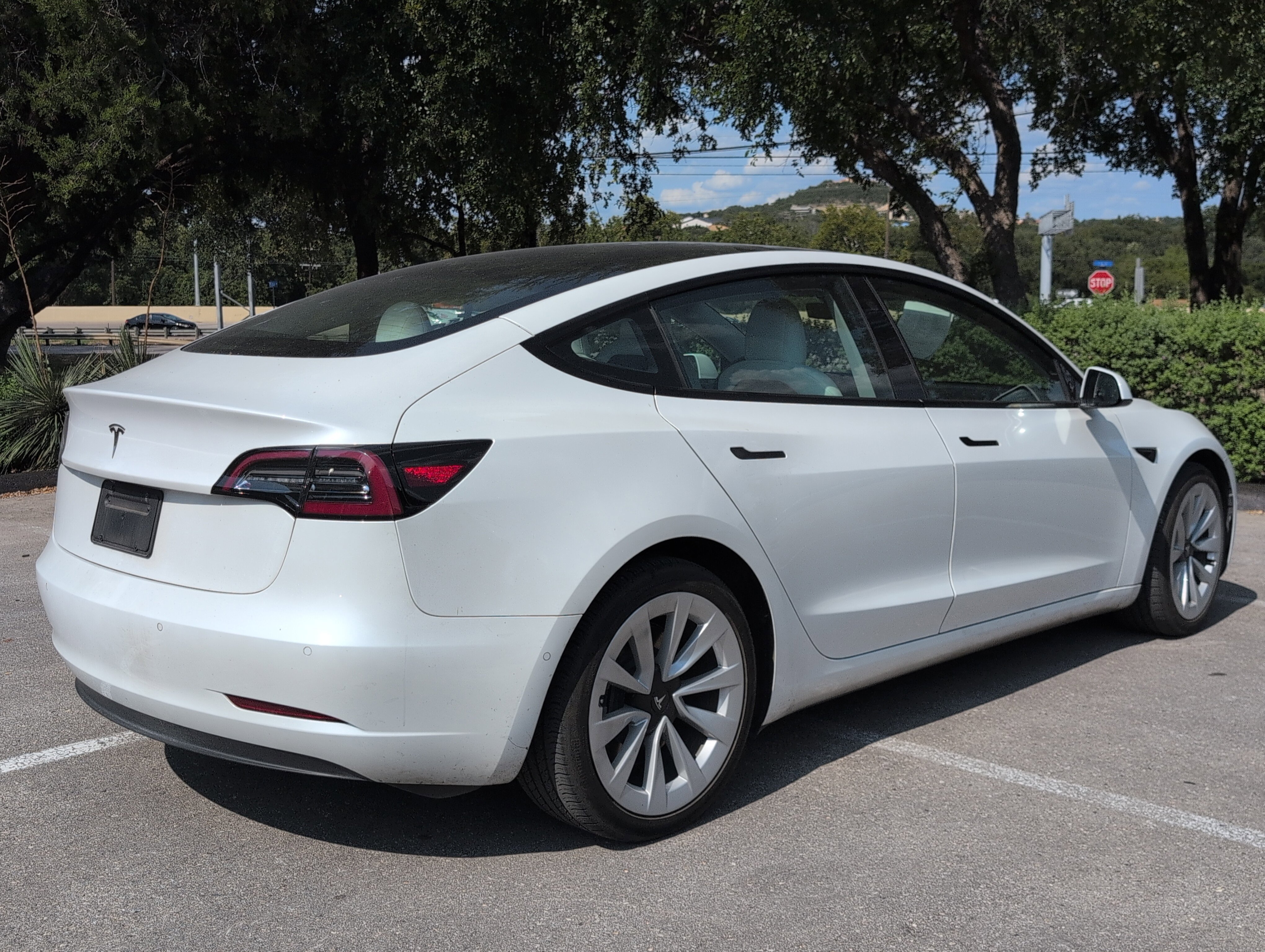 Used 2022 Tesla Model 3 Base with VIN 5YJ3E1EA4NF302731 for sale in San Antonio, TX