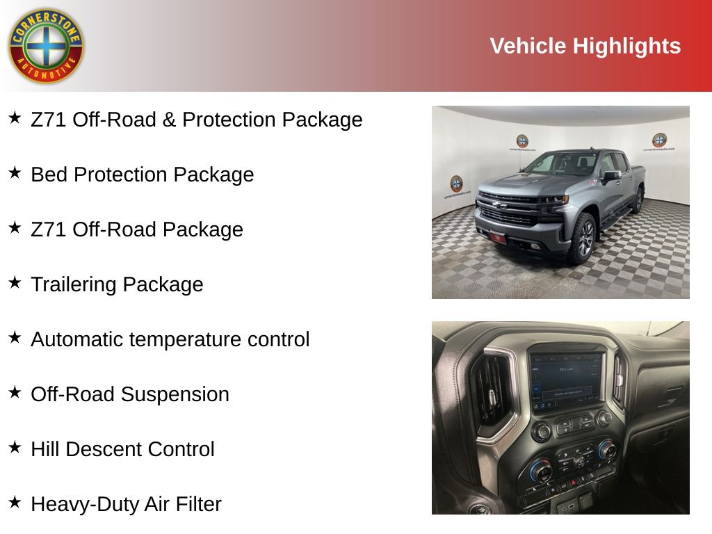 Used 2021 Chevrolet Silverado 1500 RST with VIN 3GCUYEELXMG257422 for sale in Elk River, Minnesota