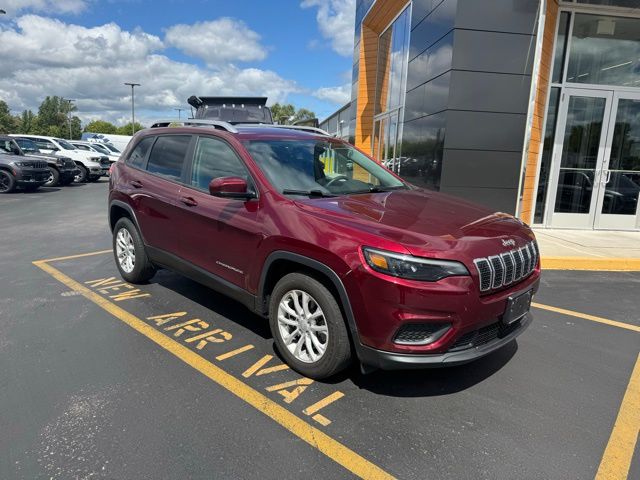 Used 2021 Jeep Cherokee Latitude with VIN 1C4PJLCB4MD199613 for sale in Plymouth, WI